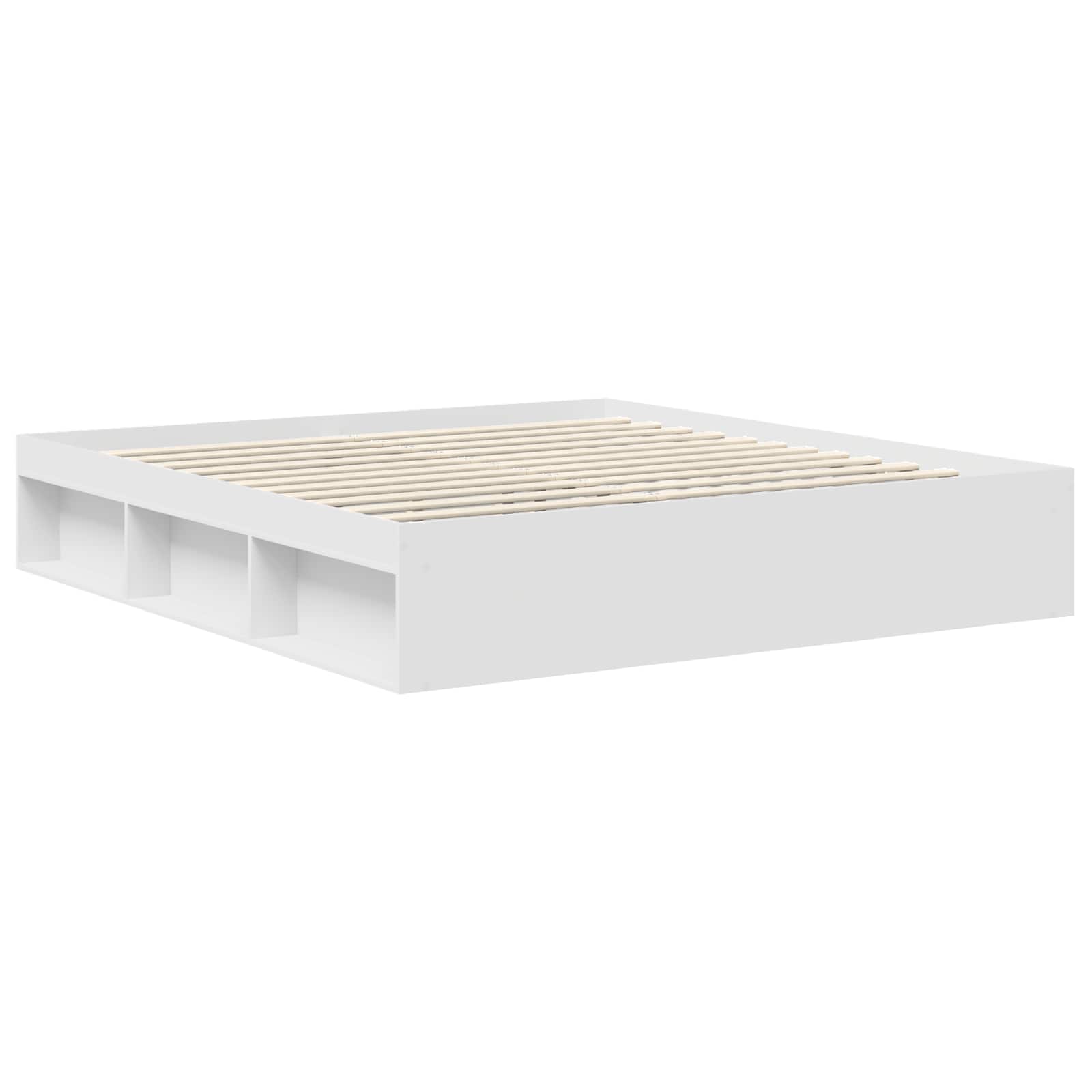 Struttura del letto Bianco 180 x 200 cm Pino massello | homemem39