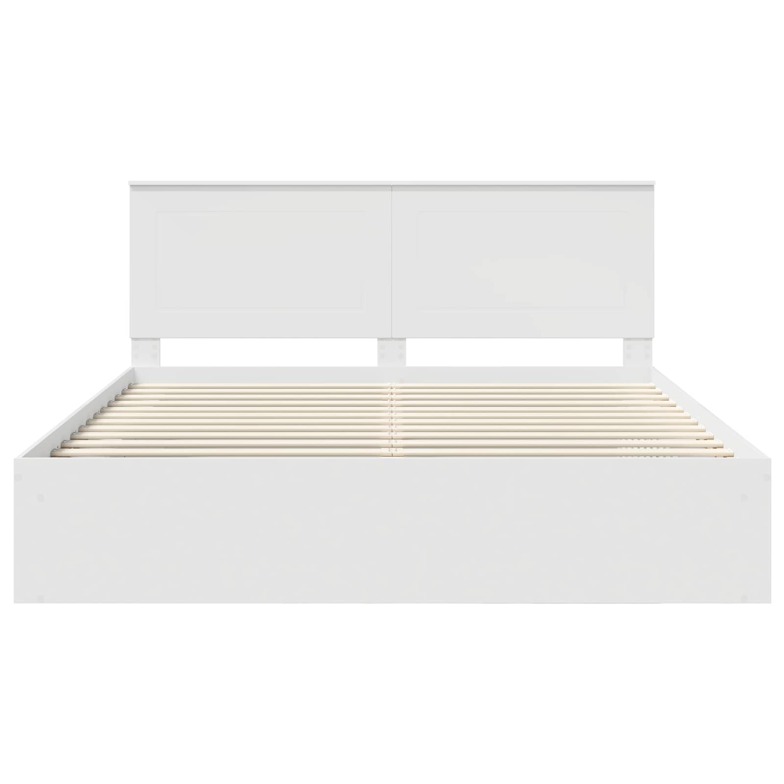 Struttura del letto Bianco 180 x 200 cm Pino massello | homemem39