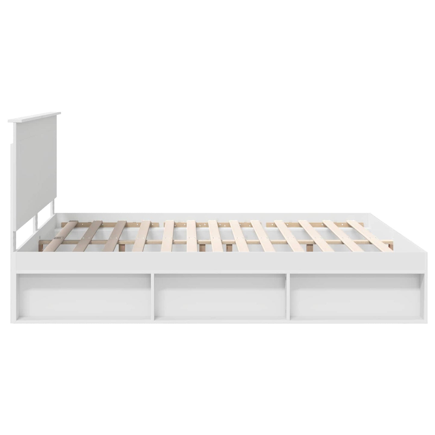 Struttura del letto Bianco 180 x 200 cm Pino massello | homemem39