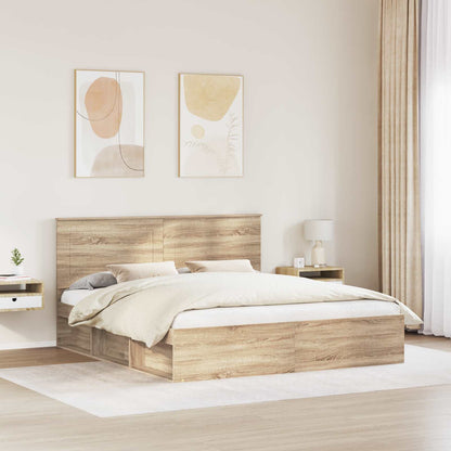 Struttura del letto Sonoma 180 x 200 cm Pino massello | homemem39