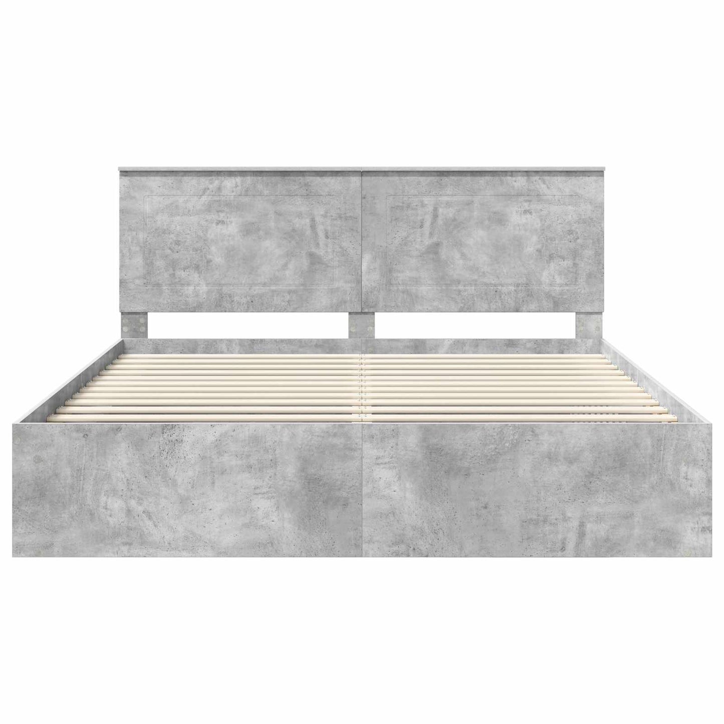 Struttura del letto Calcestruzzo 180 x 200 cm Pino massello | homemem39