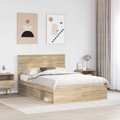 Struttura del letto Sonoma 140 x 190 cm Pino massello | homemem39