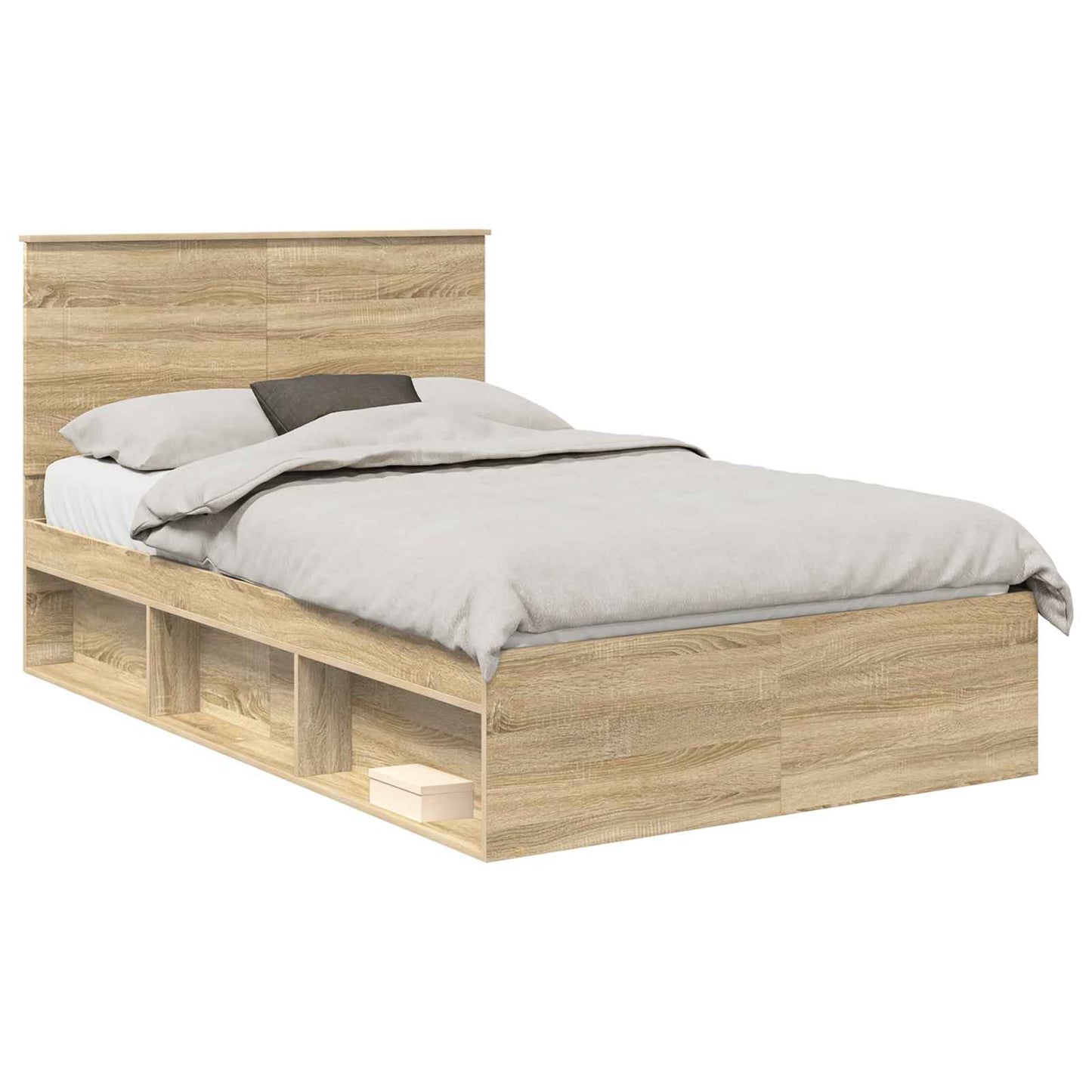 Struttura del letto Sonoma 120 x 190 cm Pino massello | homemem39