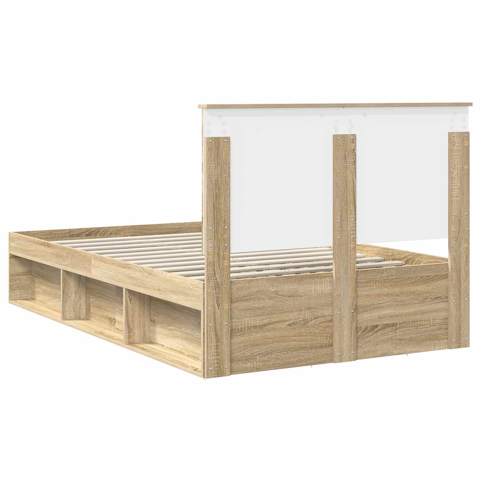 Struttura del letto Sonoma 120 x 190 cm Pino massello | homemem39