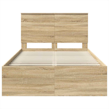 Struttura del letto Sonoma 120 x 190 cm Pino massello | homemem39