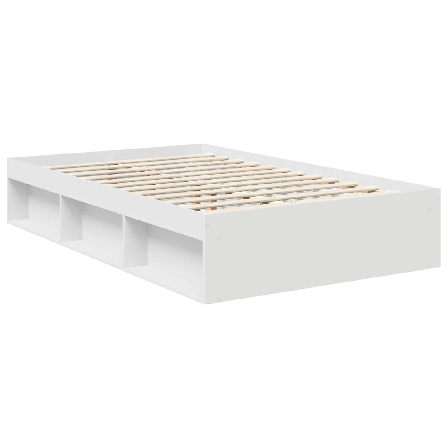 Struttura del letto Bianco 120 x 200 cm Pino massello | homemem39