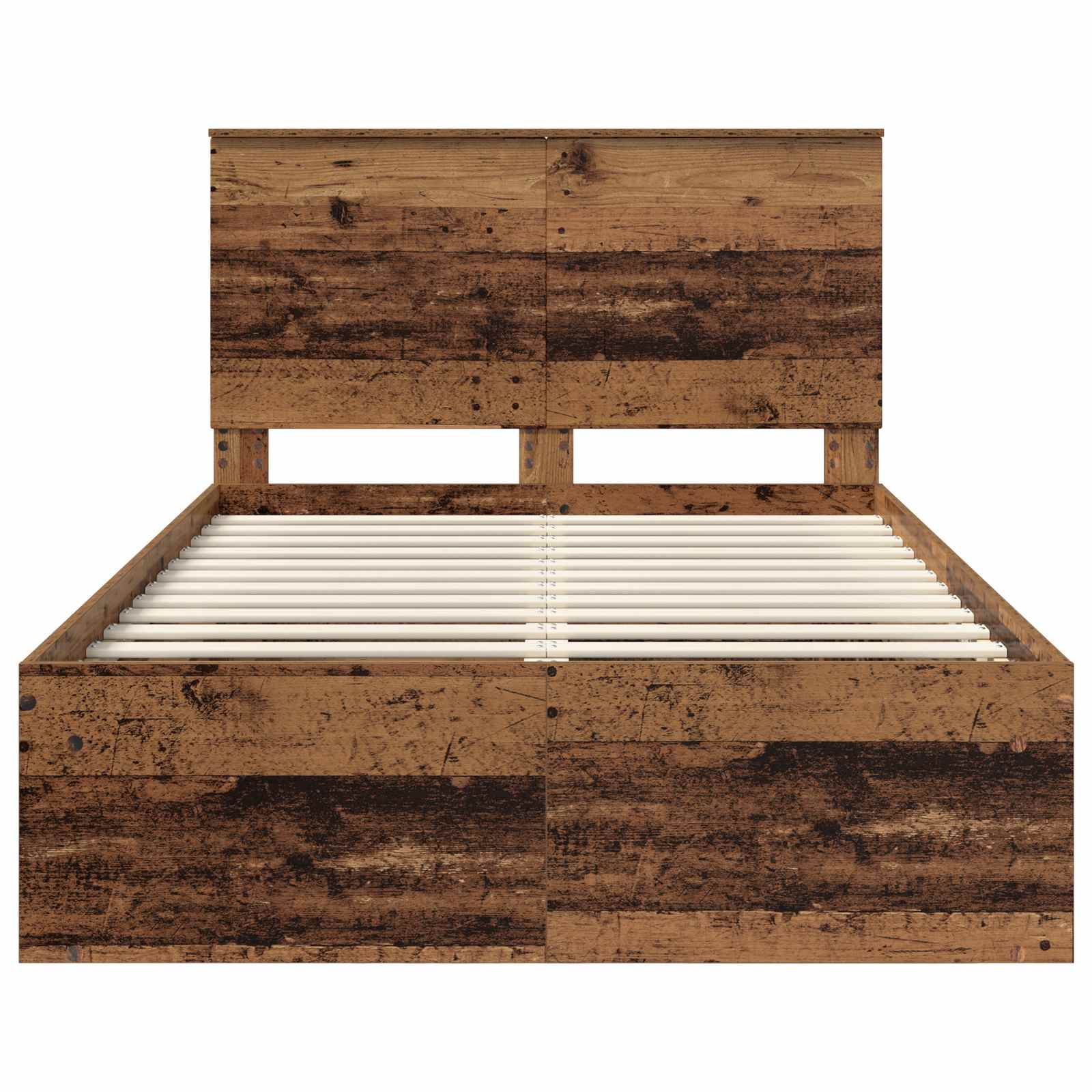 Struttura del letto Legno vecchio 120 x 200 cm Pino massello | homemem39