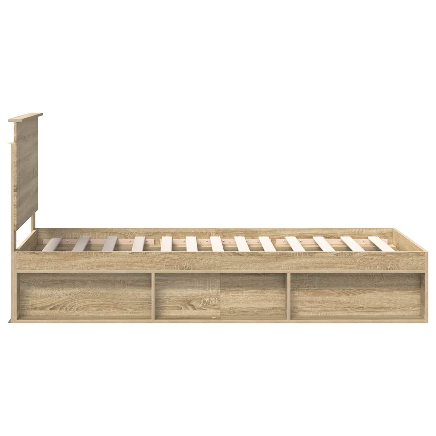 Struttura del letto Sonoma 100 x 200 cm Pino massello | homemem39