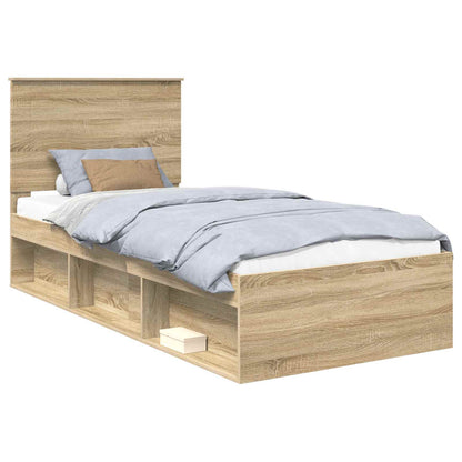 Struttura del letto Sonoma 90 x 190 cm Pino massello | homemem39