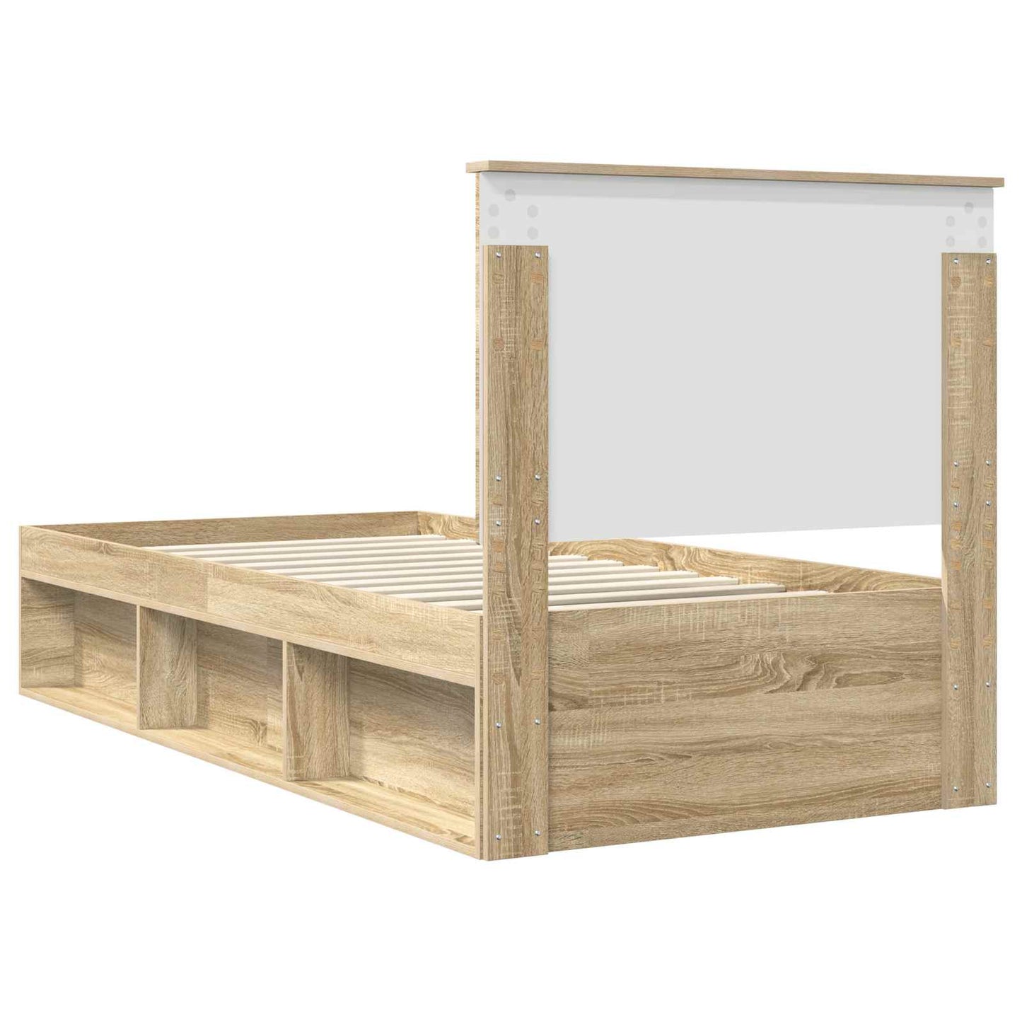 Struttura del letto Sonoma 90 x 190 cm Pino massello | homemem39