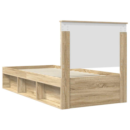 Struttura del letto Sonoma 90 x 190 cm Pino massello | homemem39