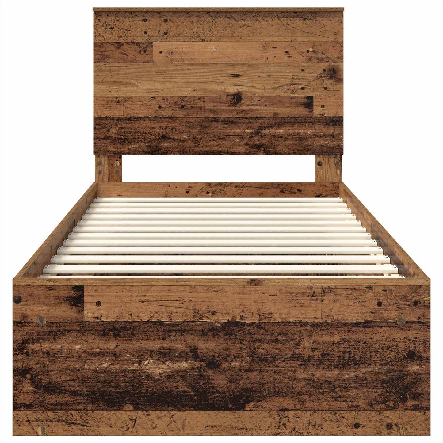 Struttura del letto Legno vecchio 75 x 190 cm Pino massello | homemem39