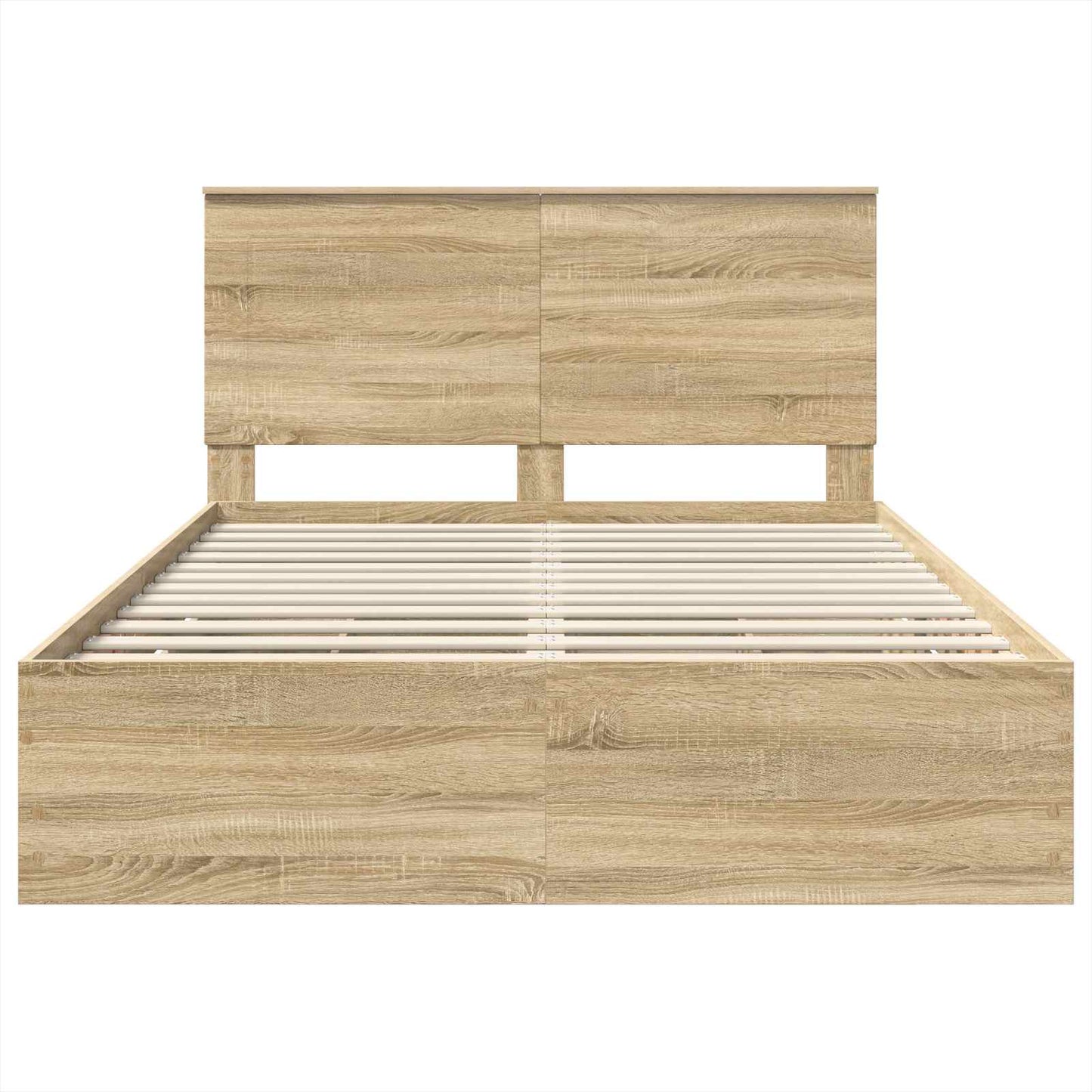 Struttura del letto con cassetto Rovere Sonoma 160 x 200 cm