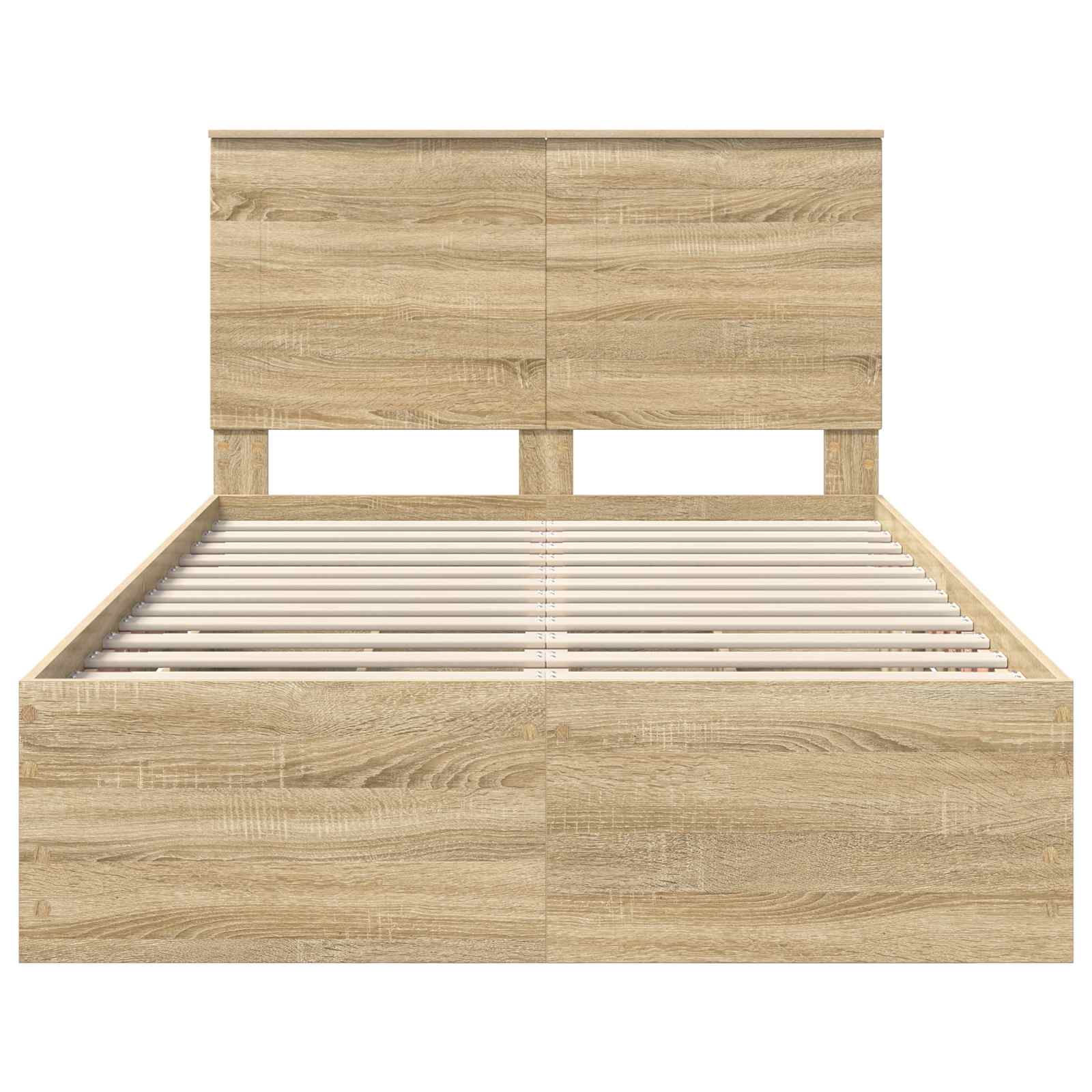 Struttura del letto con cassetto Rovere Sonoma 120 x 190 cm | homemem39