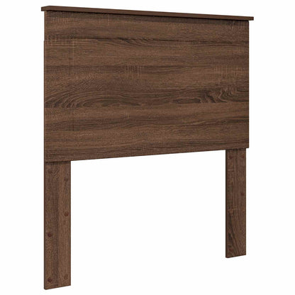 Struttura del letto con cassetto Rovere Marrone 90 x 190 cm