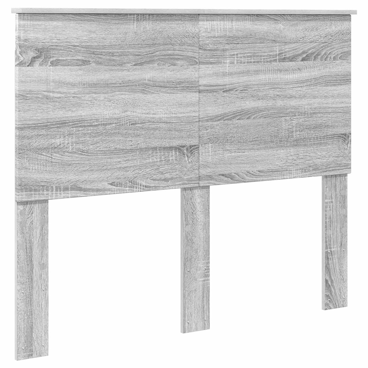 Struttura del letto con testiera Grigio Sonoma 120 x 190 cm | homemem39