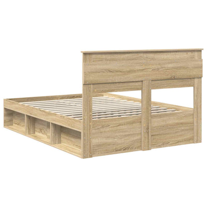 Struttura del letto Sonoma 140 x 190 cm Pino massello | homemem39