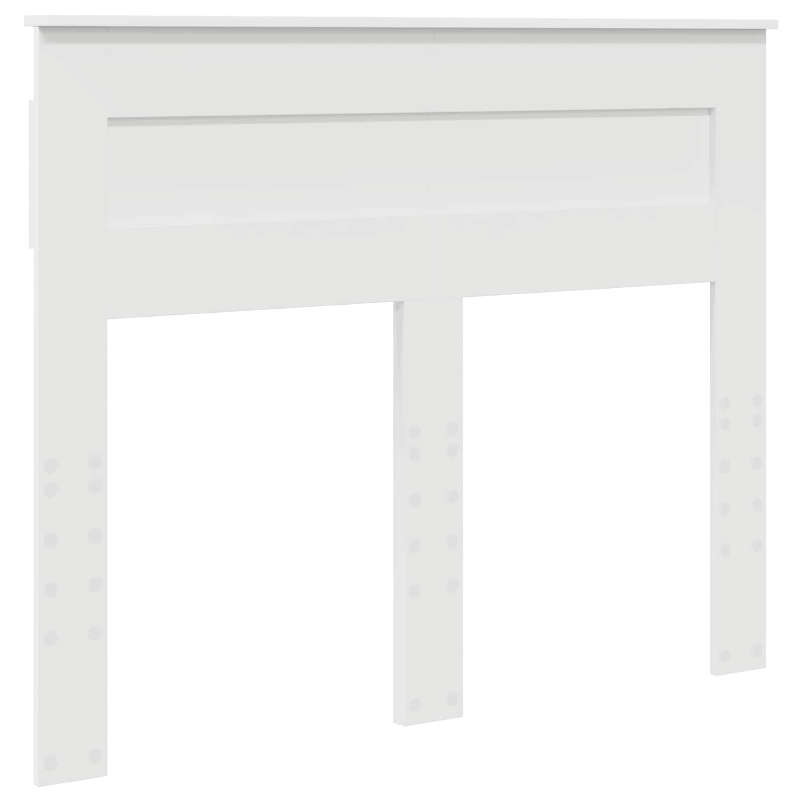 Struttura del letto Bianco 120 x 190 cm Pino massello | homemem39