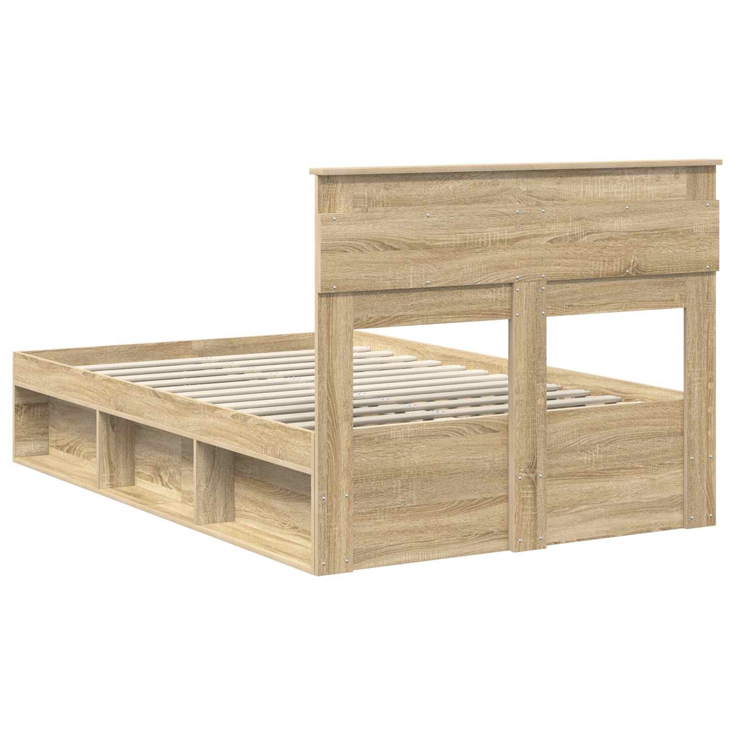 Struttura del letto Sonoma 120 x 190 cm Pino massello | homemem39