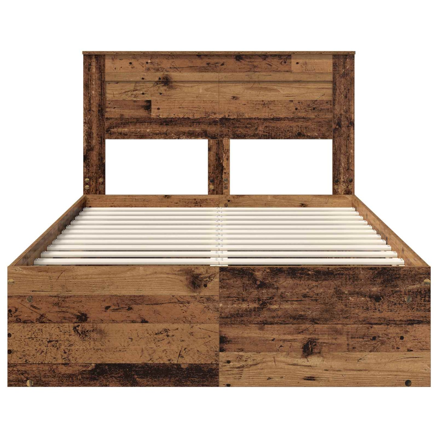 Struttura del letto Legno vecchio 120 x 200 cm Pino massello | homemem39