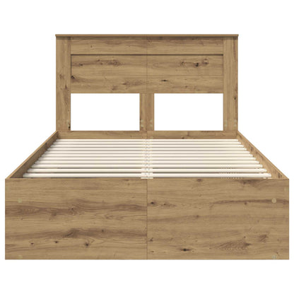 Struttura del letto Rovere Artigianale 120 x 200 cm | homemem39