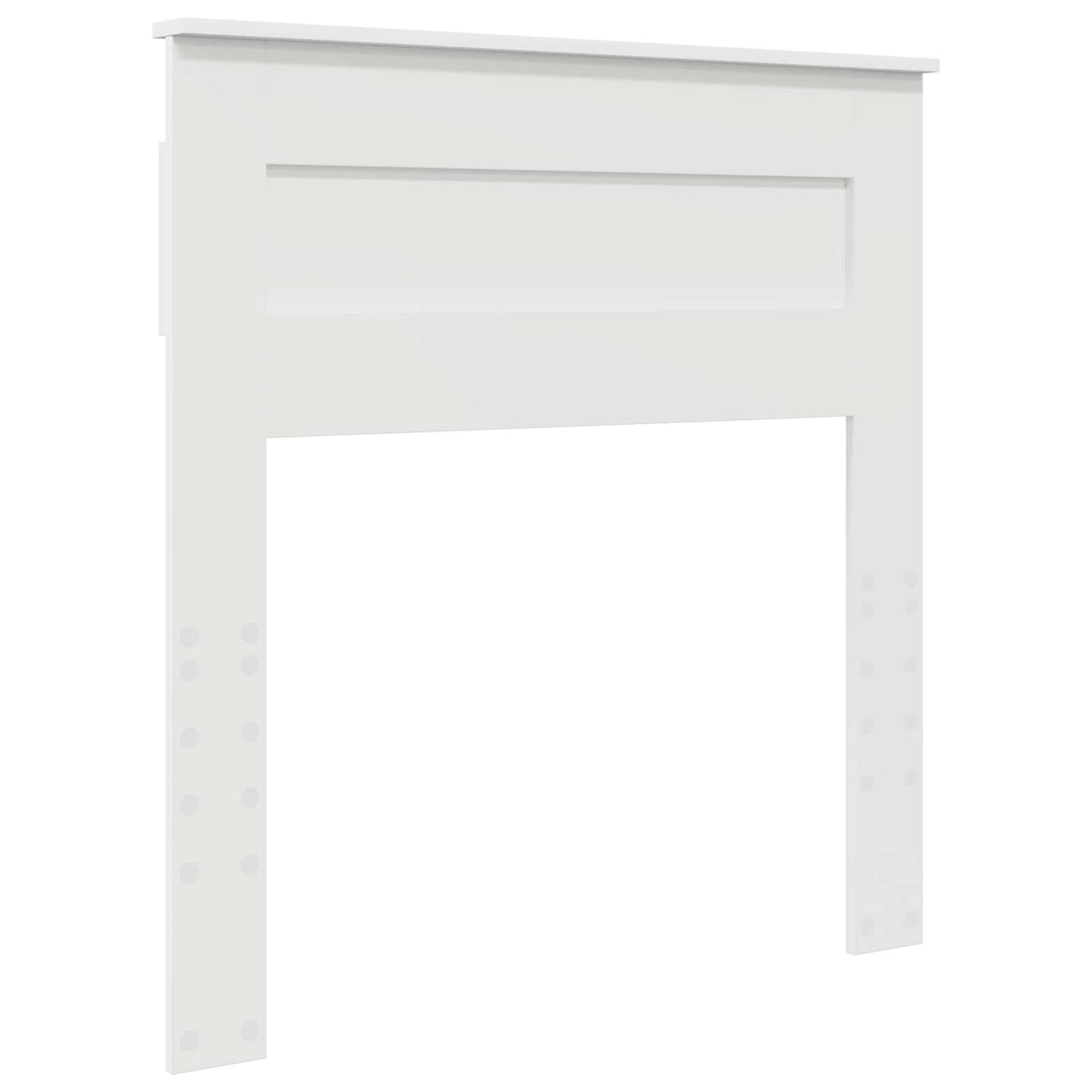 Struttura del letto Bianco 100 x 200 cm Pino massello | homemem39