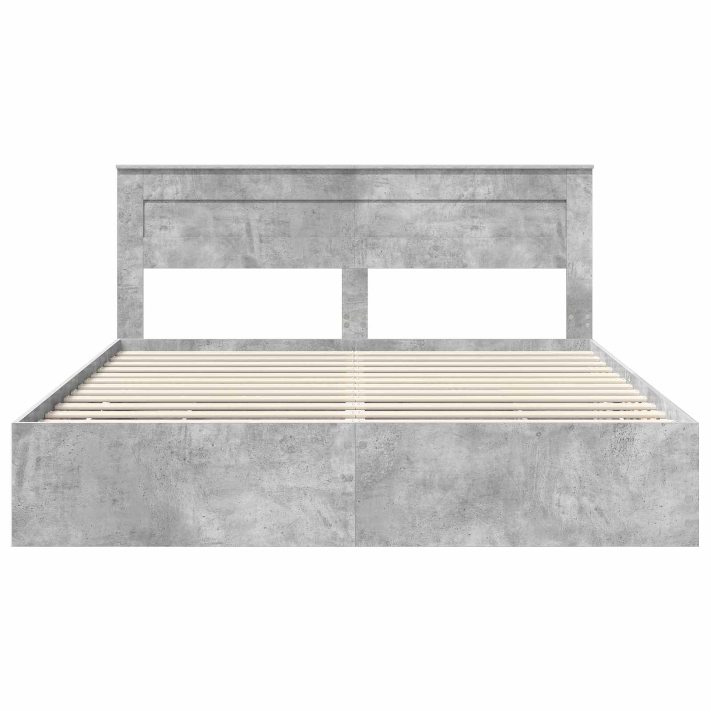 Struttura del letto con cassetto Grigio cemento 180 x 200 cm | homemem39