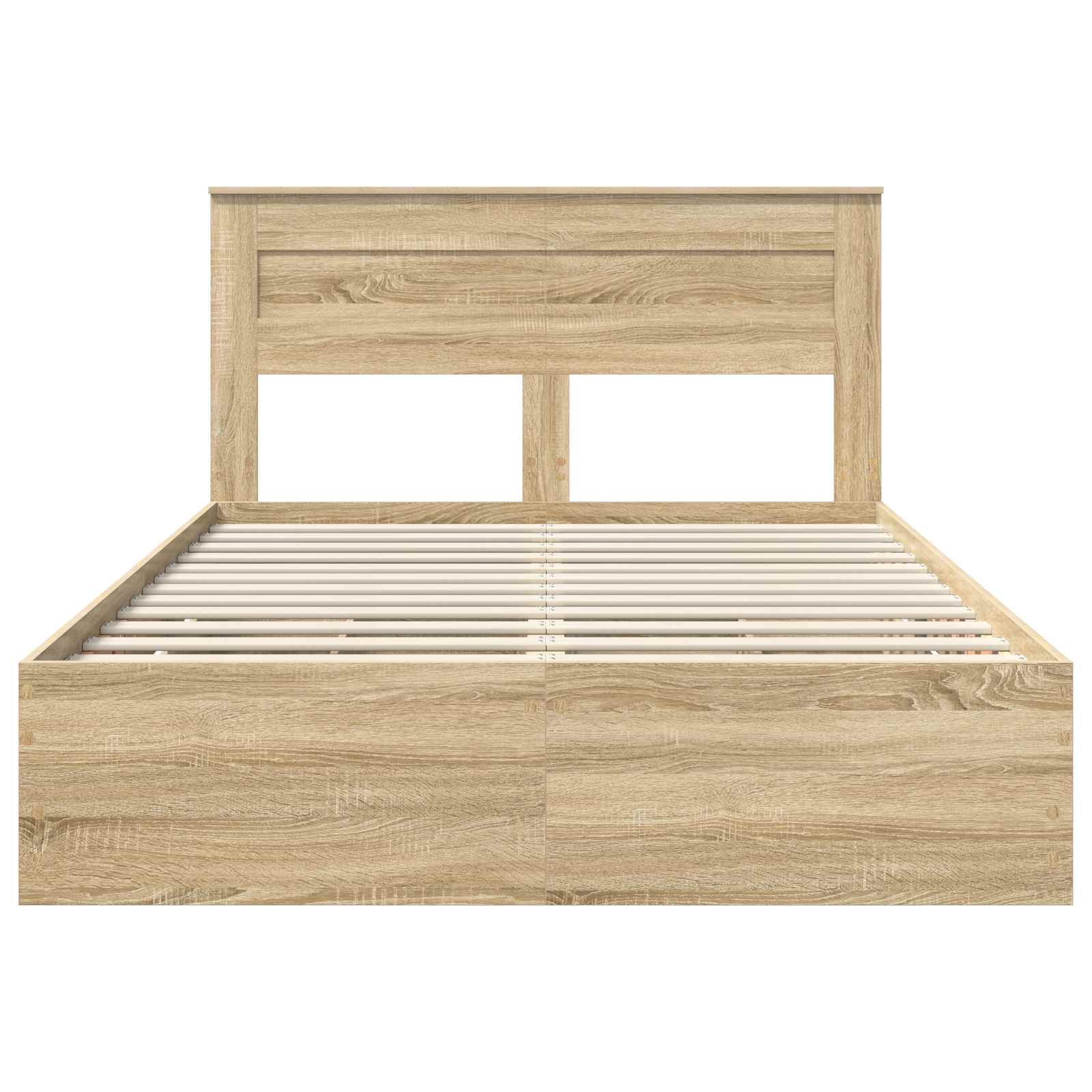 Struttura del letto con cassetto Rovere Sonoma 160 x 200 cm | homemem39