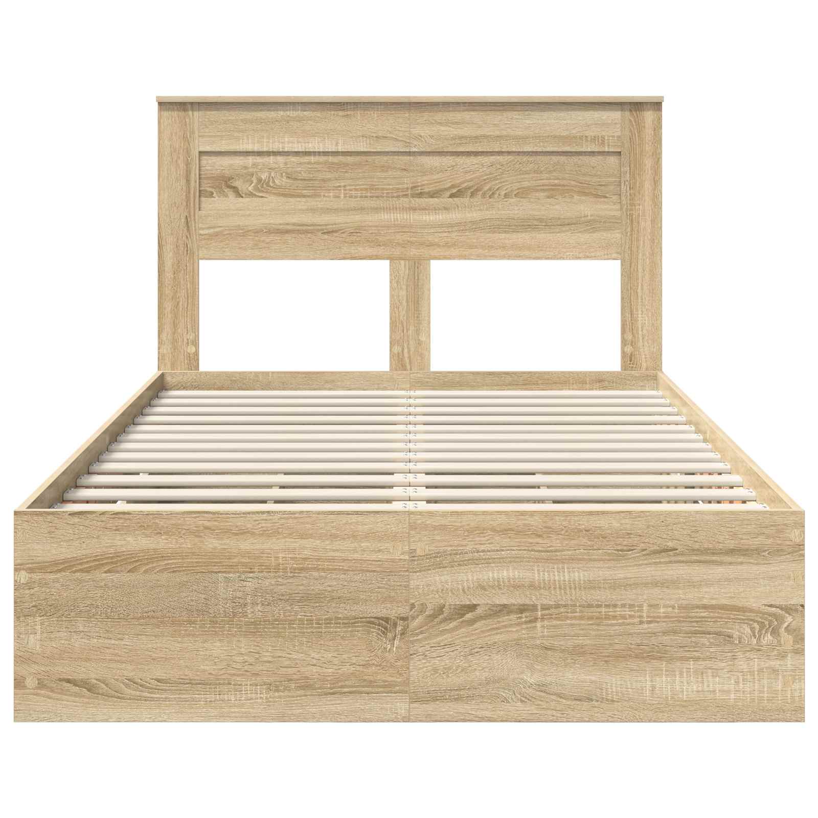 Struttura del letto con cassetto Rovere Sonoma 120 x 200 cm | homemem39