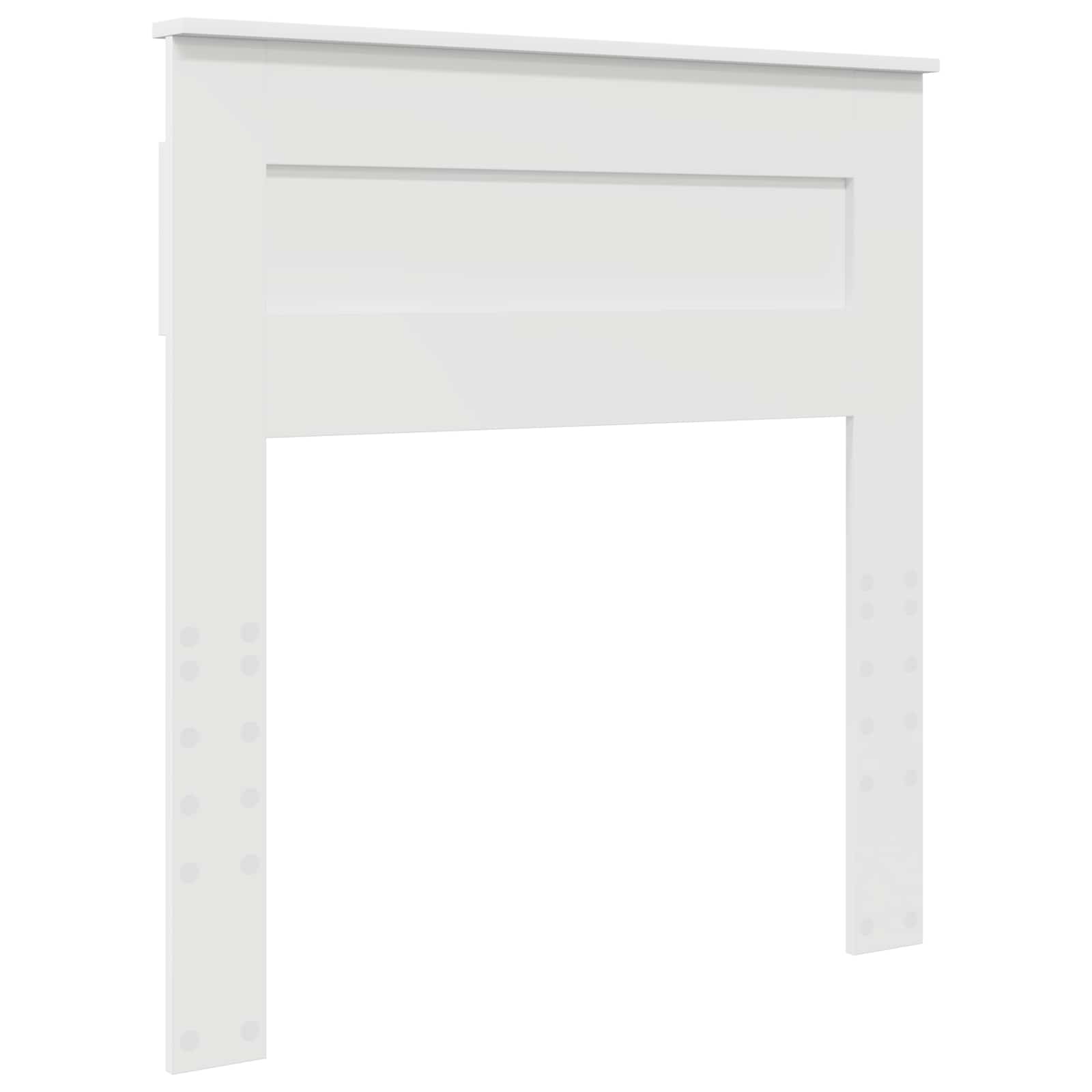 Struttura del letto Bianco 100 x 200 cm Legno Ingegnerizzato | homemem39