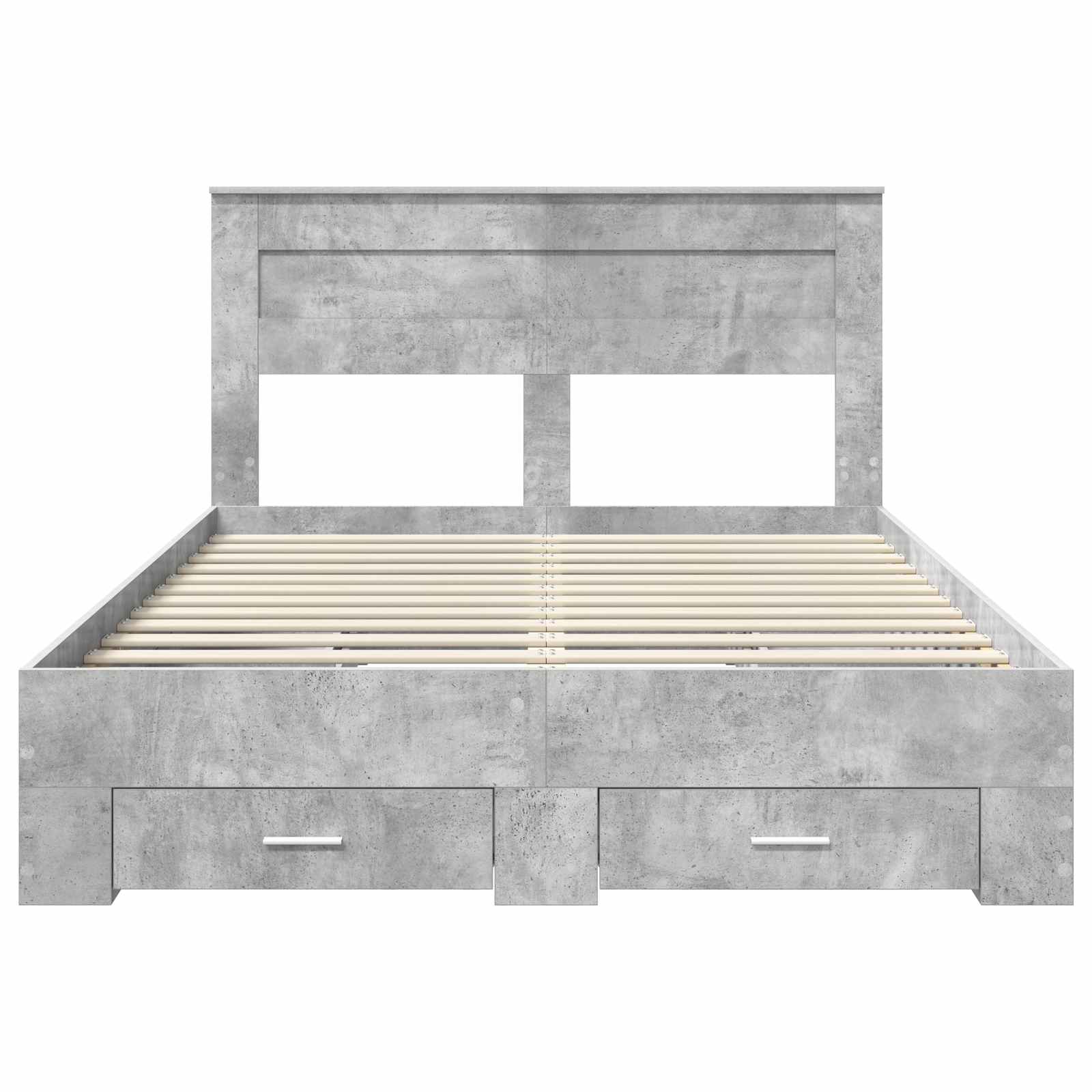 Struttura del letto con cassetto con testiera Legno multistrato | homemem39