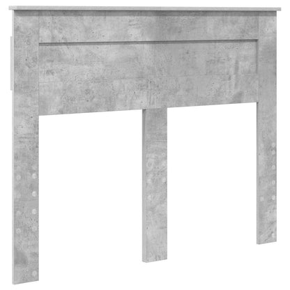 Struttura del letto con testiera Grigio cemento 135 x 190 cm | homemem39