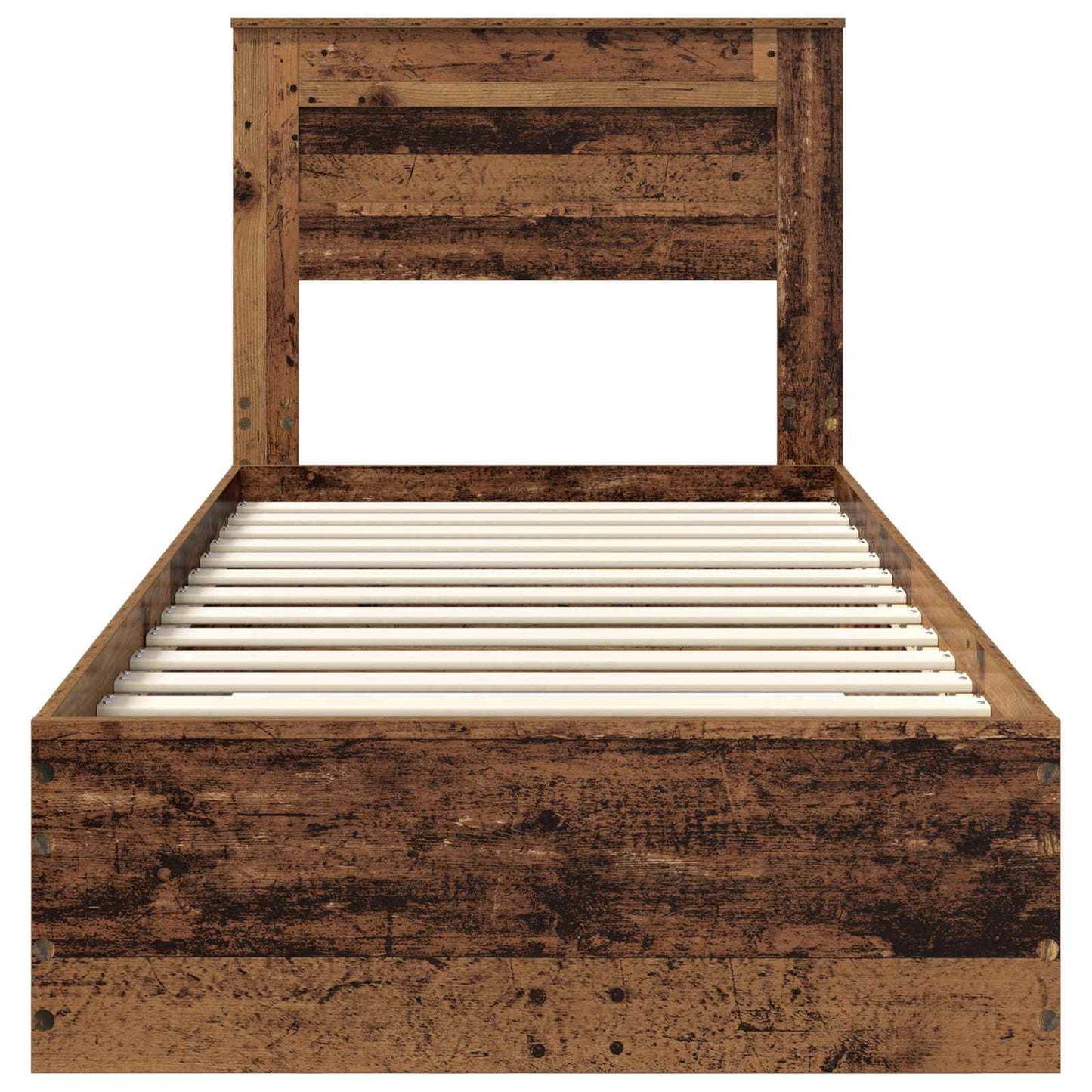 Struttura del letto con cassetto con testiera Legno multistrato