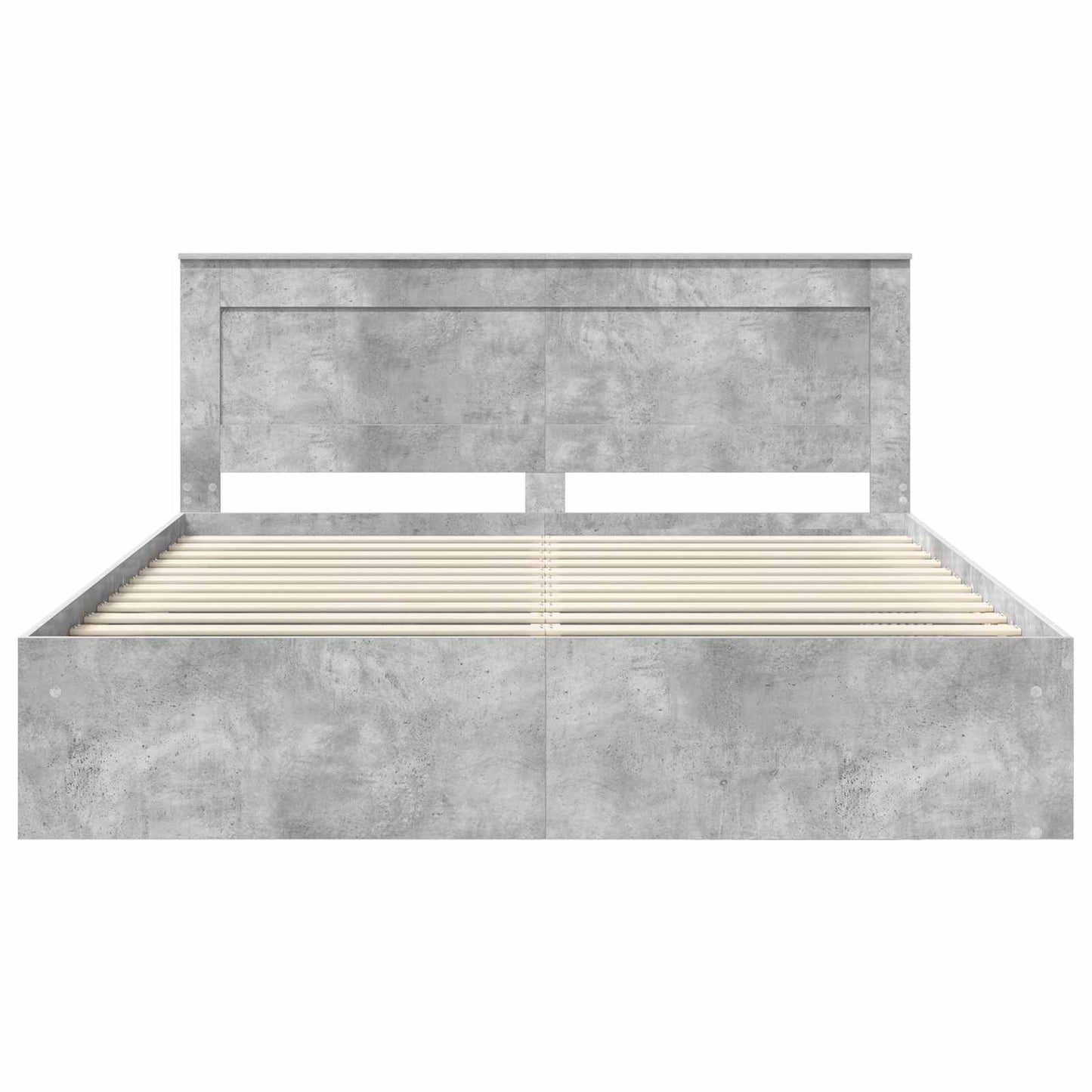 Struttura del letto Calcestruzzo 180 x 200 cm Pino massello | homemem39