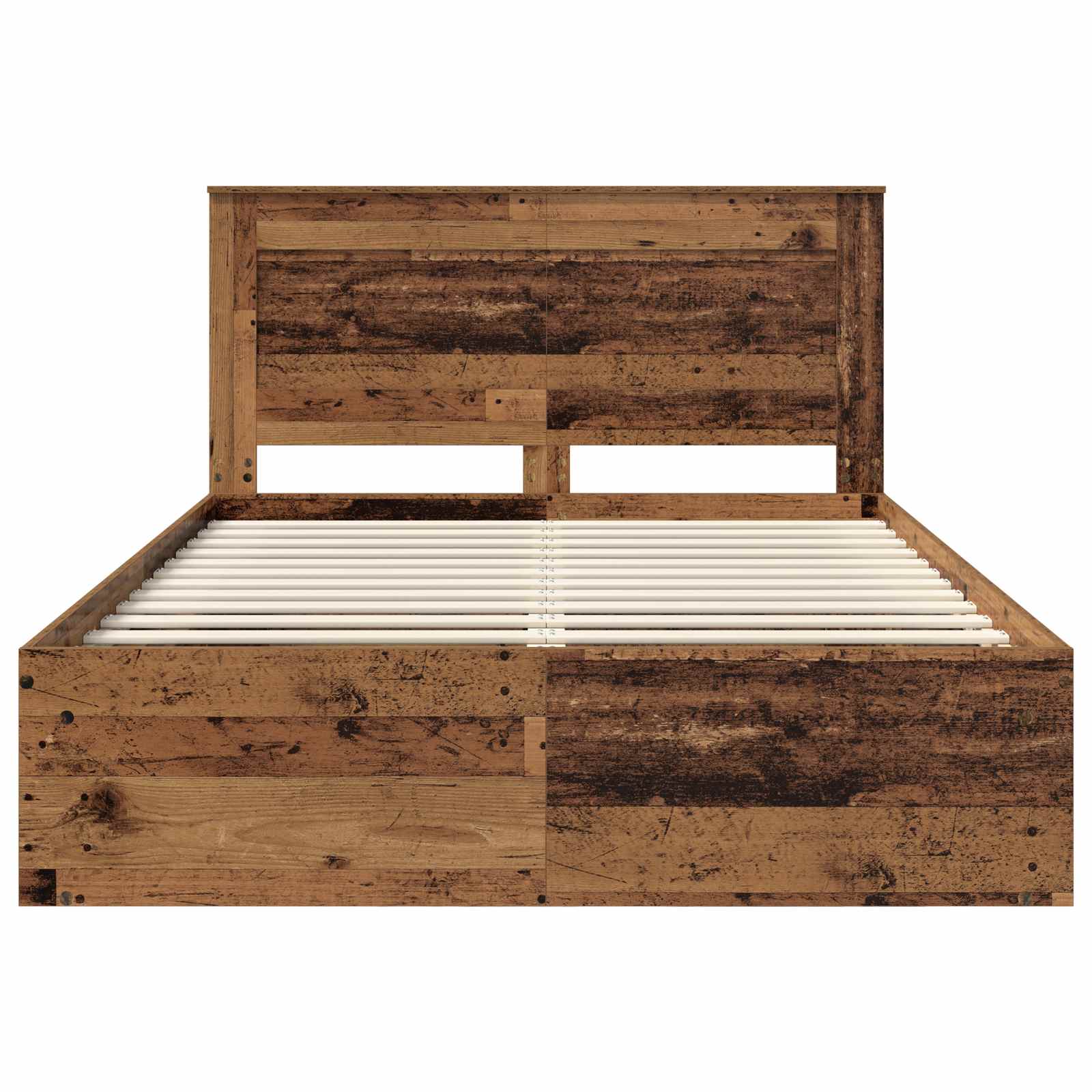 Struttura del letto Legno vecchio 150 x 200 cm Pino massello | homemem39