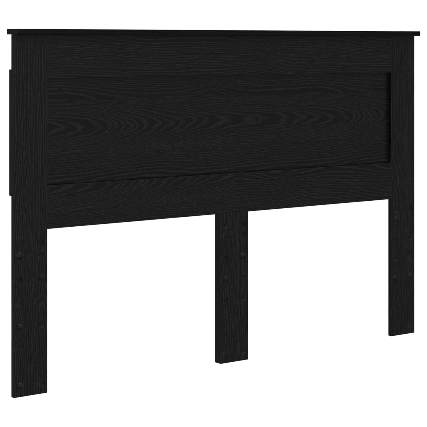 Struttura del letto Nero 140 x 190 cm Pino massello | homemem39