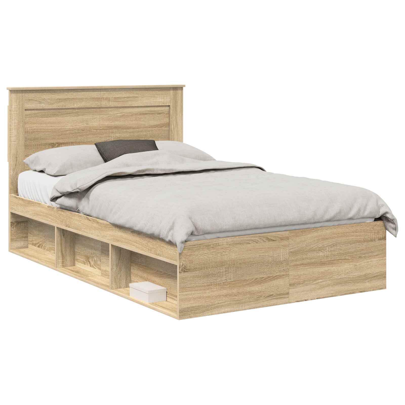 Struttura del letto Sonoma 120 x 190 cm Pino massello | homemem39
