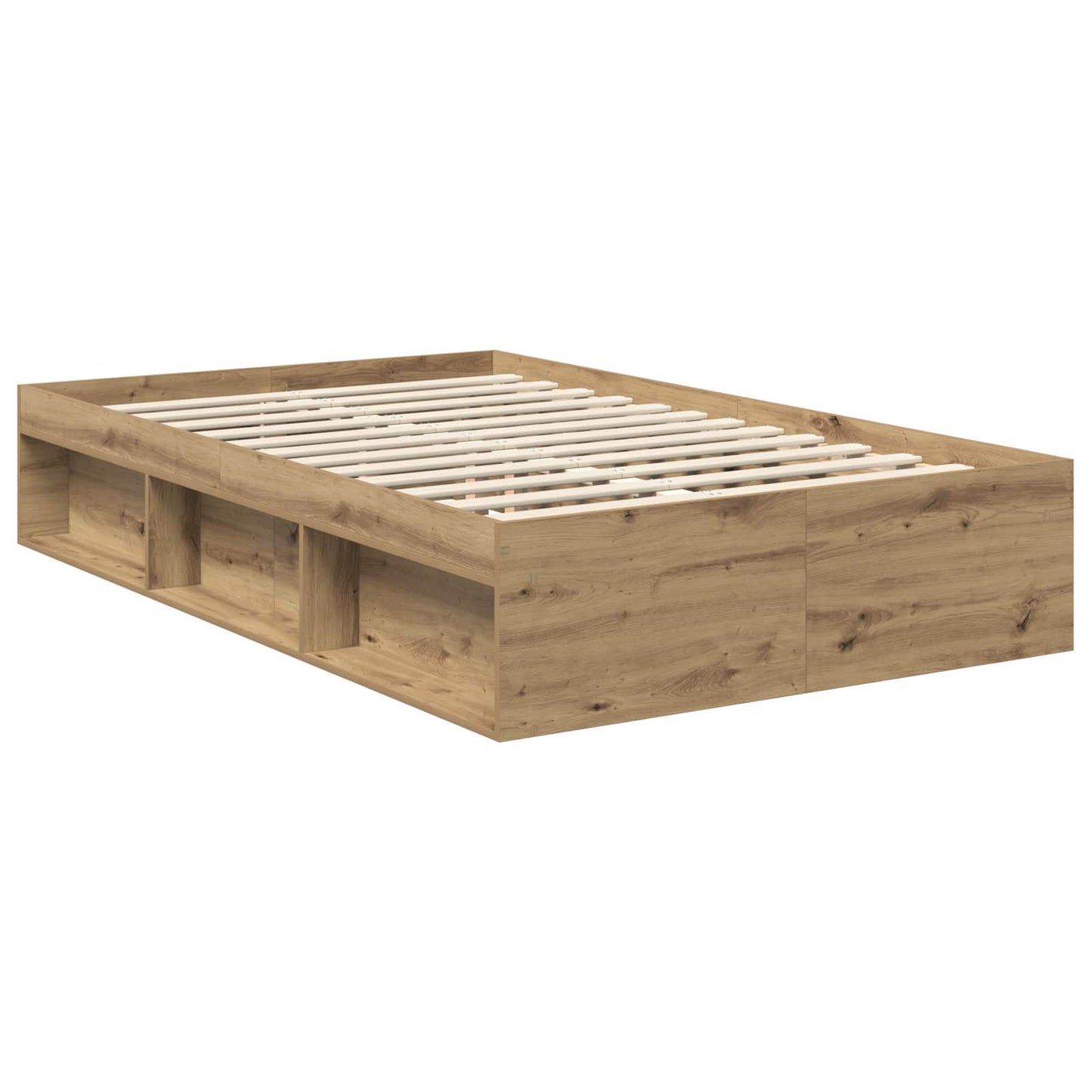Struttura del letto Rovere Artigianale 120 x 190 cm | homemem39