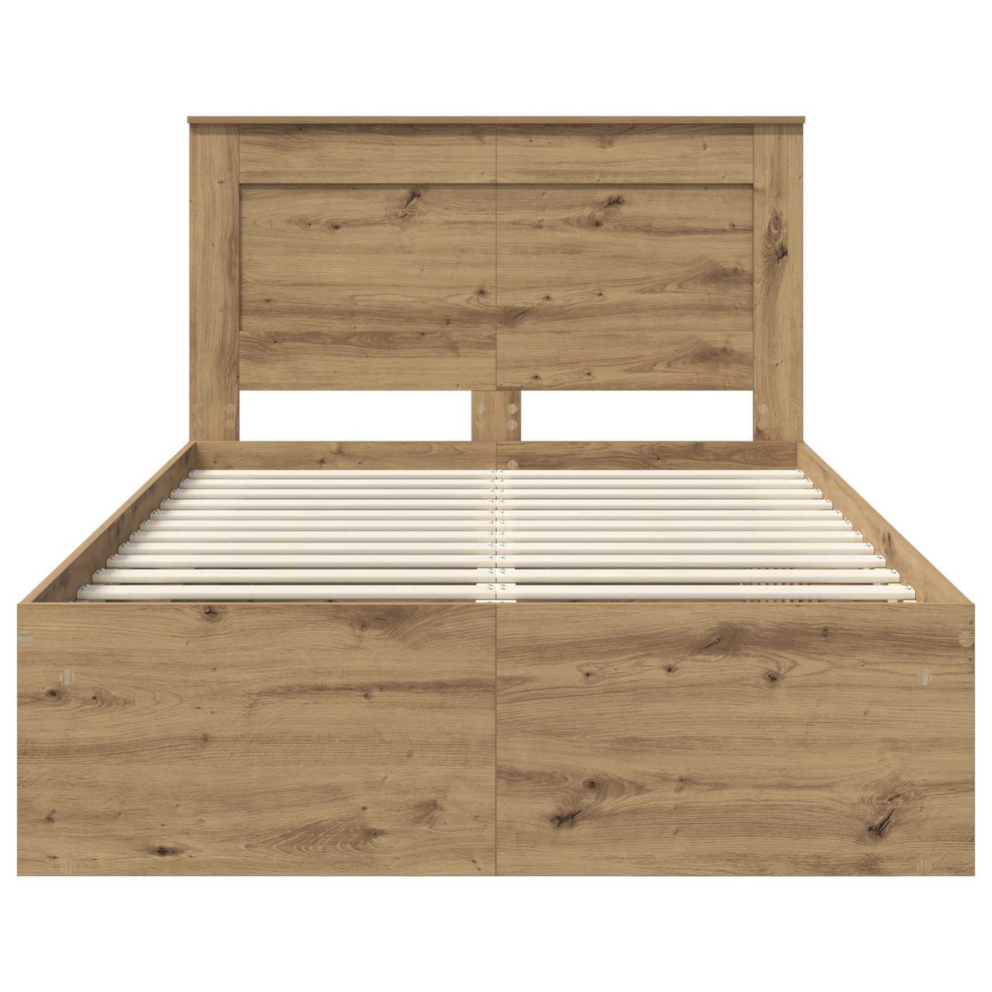 Struttura del letto Rovere Artigianale 120 x 200 cm | homemem39