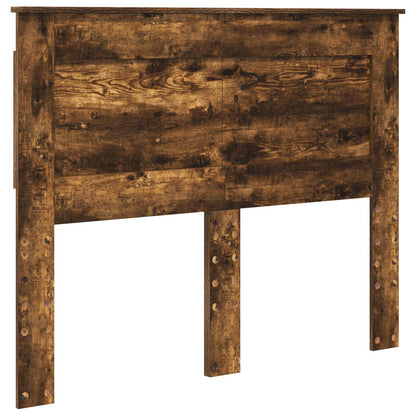 Struttura del letto con cassetto Rovere fumé 135 x 190 cm