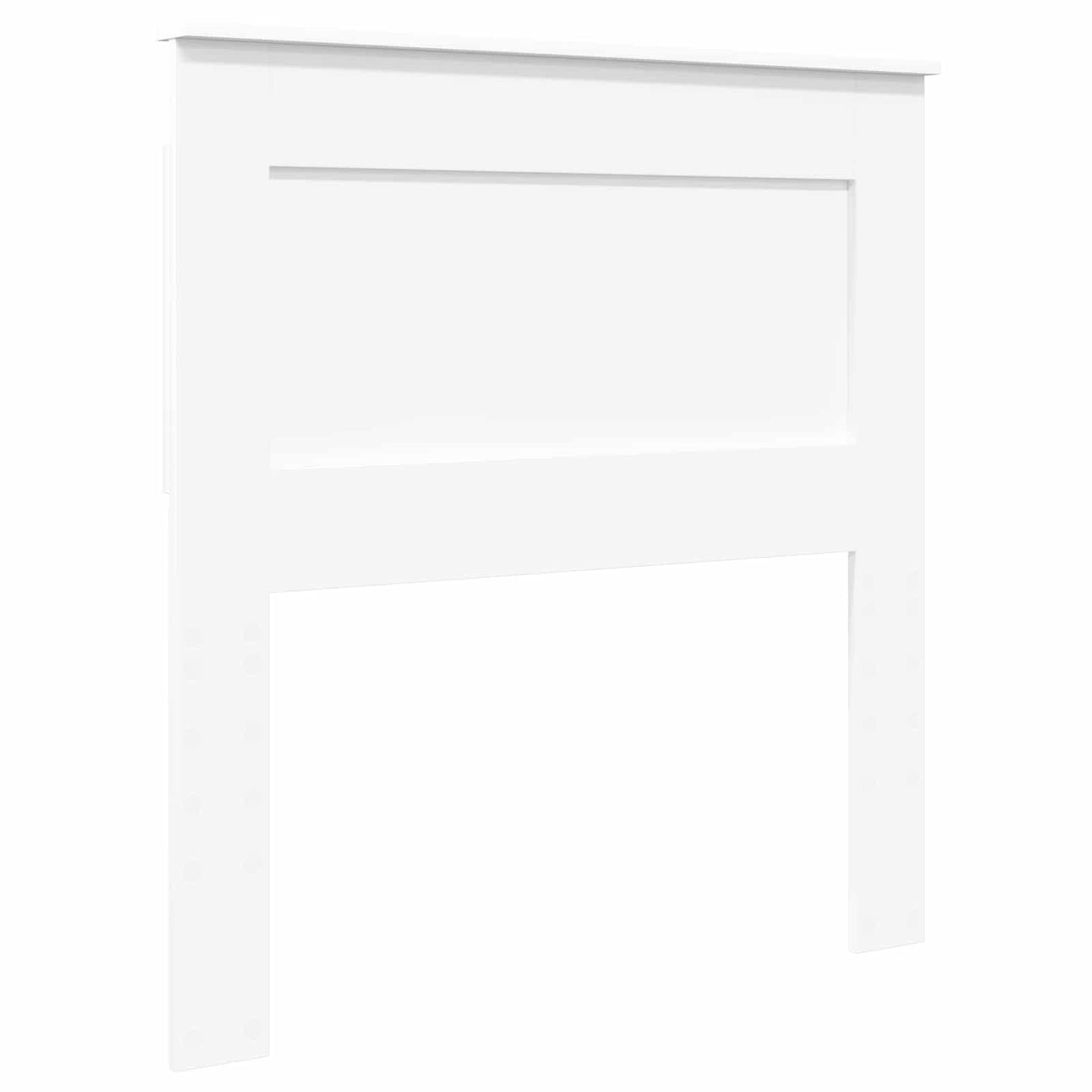Struttura del letto Bianco 75 x 190 cm Legno Ingegnerizzato | homemem39