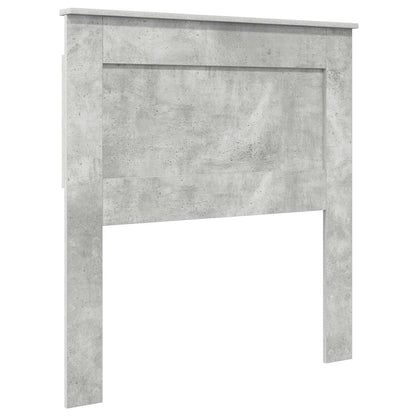 Struttura del letto con cassetto Grigio cemento 75 x 190 cm | homemem39