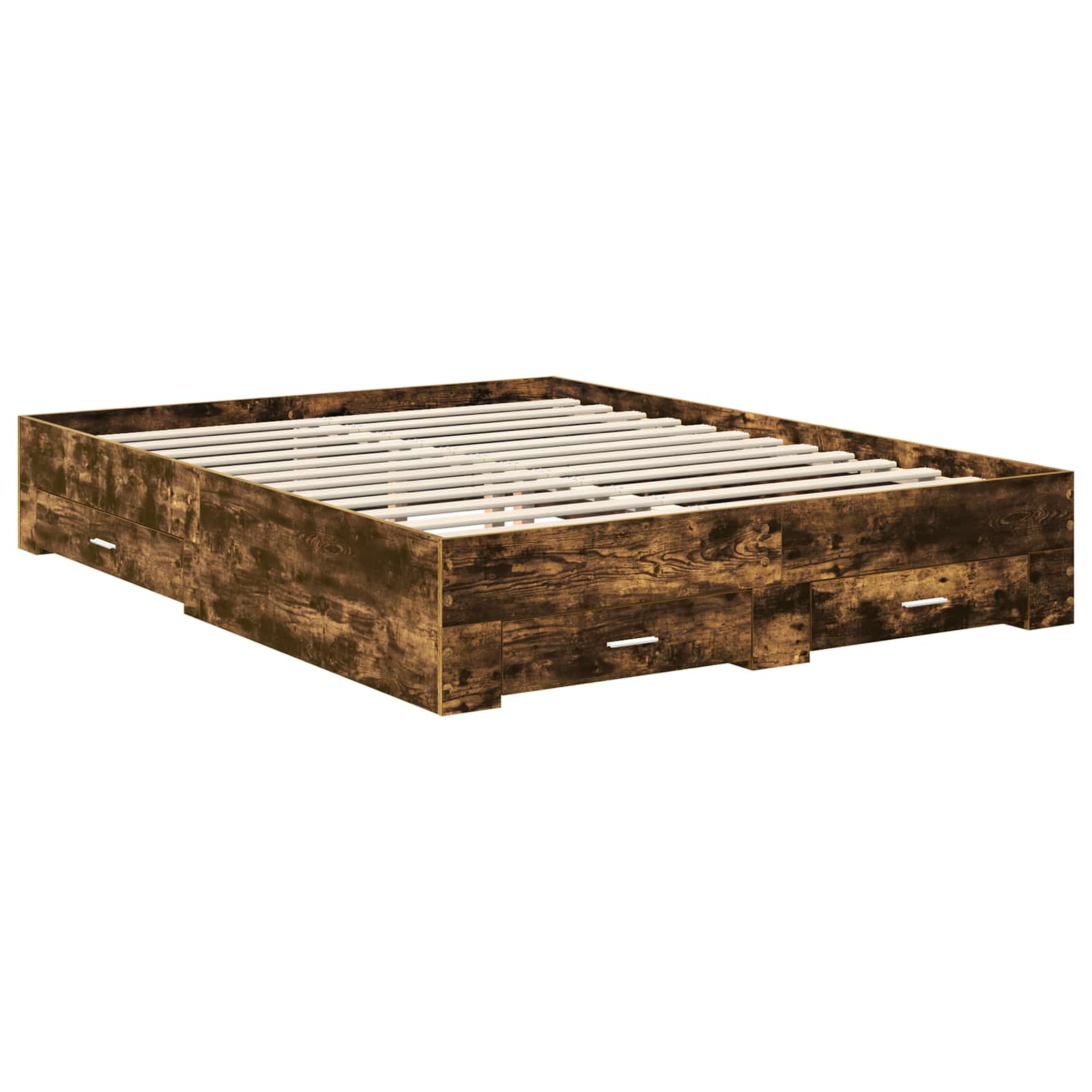 Struttura del letto con cassetto con testiera Legno multistrato | homemem39