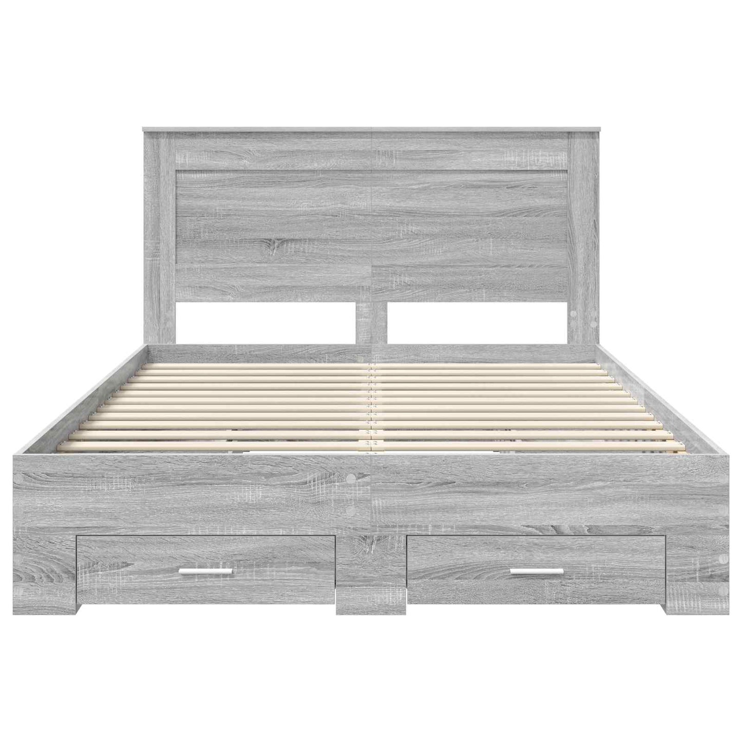 Struttura del letto con cassetto con testiera Legno multistrato | homemem39