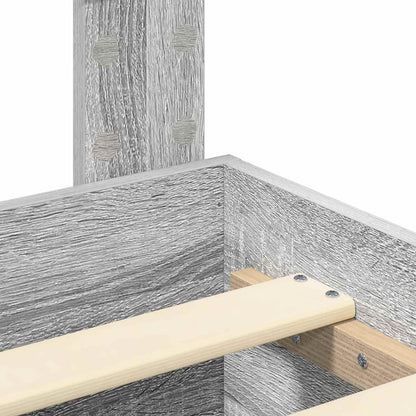 Struttura del letto con cassetto con testiera Legno multistrato | homemem39