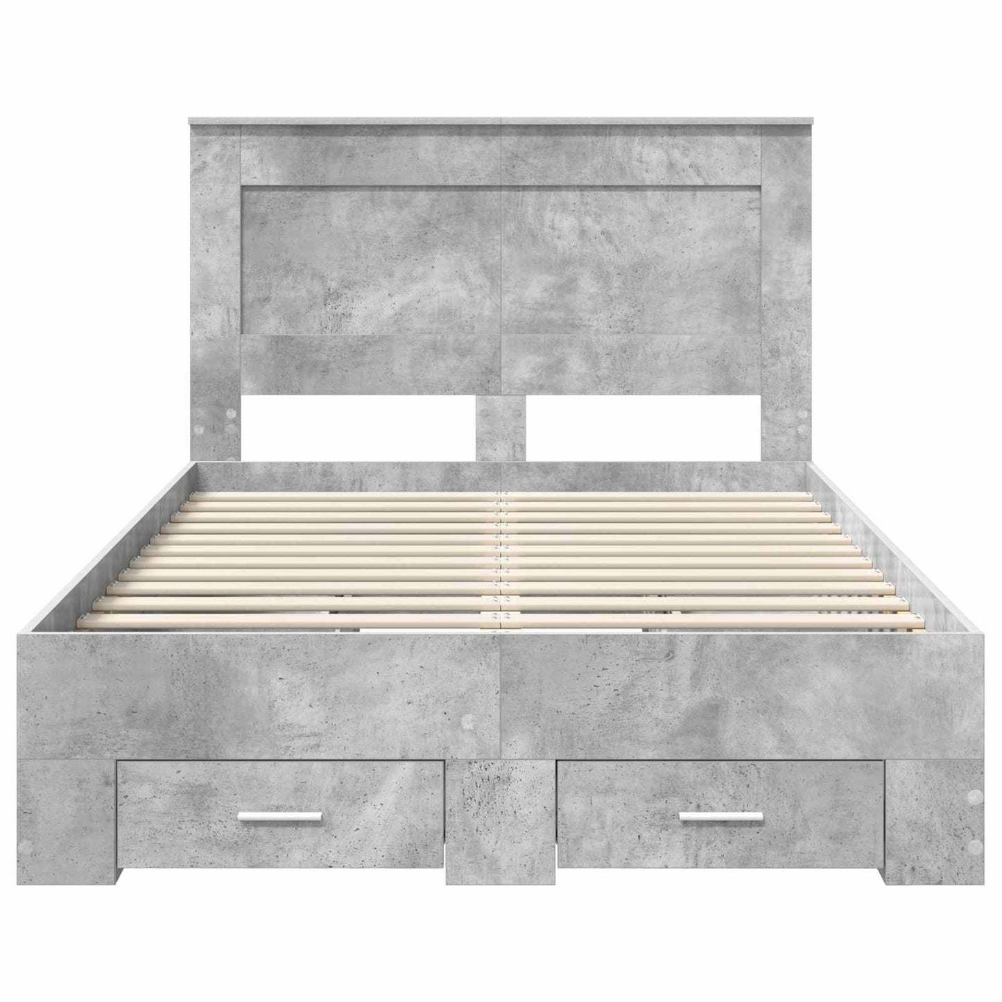 Struttura del letto con cassetto con testiera Legno multistrato | homemem39