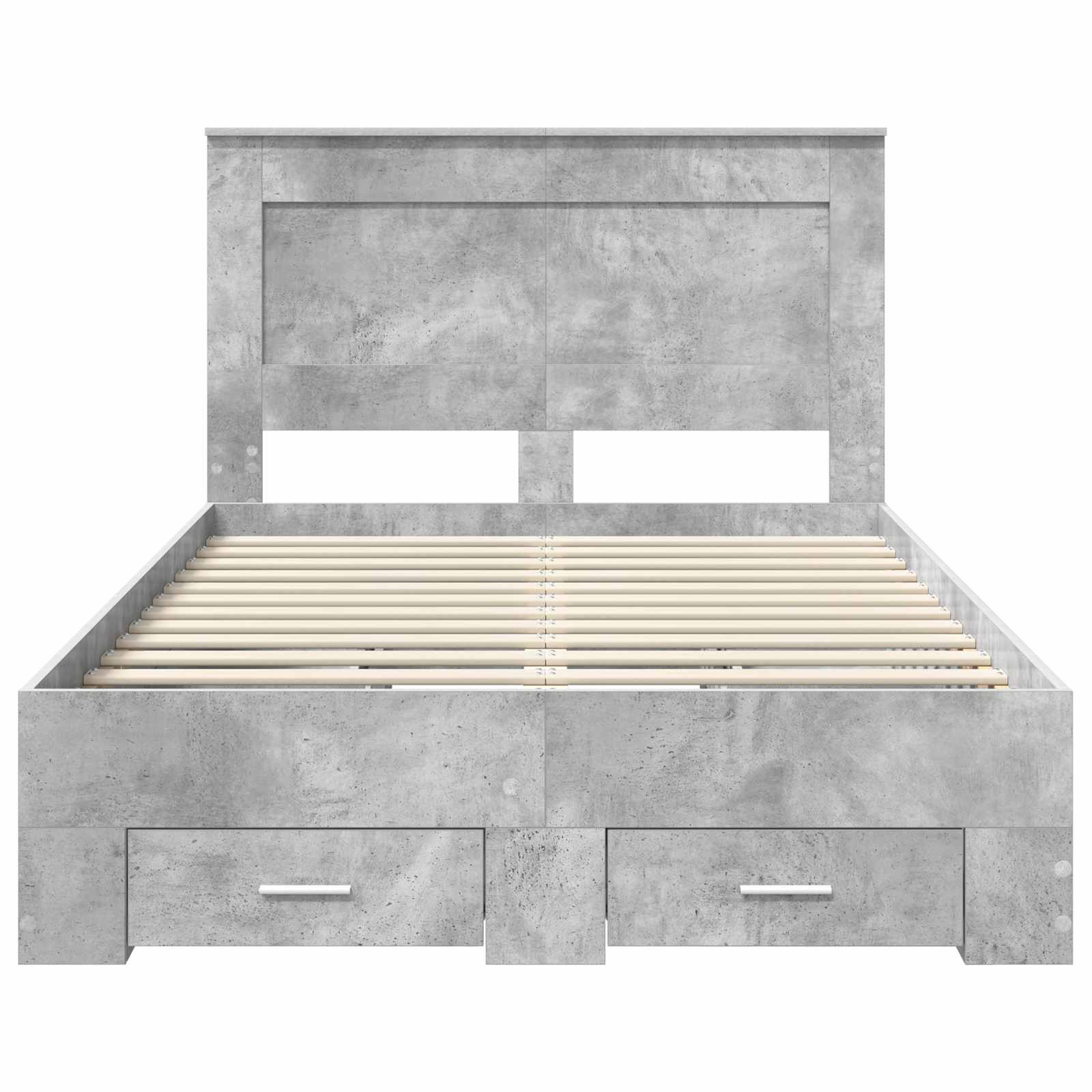 Struttura del letto con cassetto con testiera Legno multistrato | homemem39