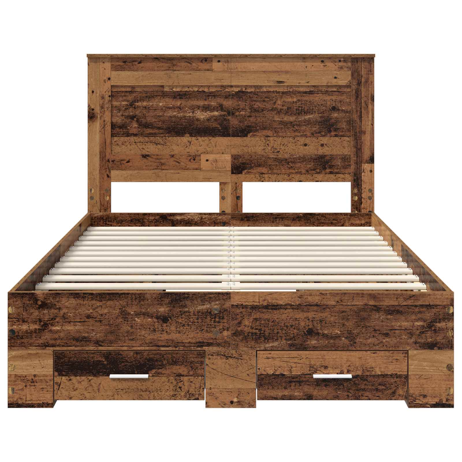 Struttura del letto con cassetto con testiera Legno multistrato | homemem39
