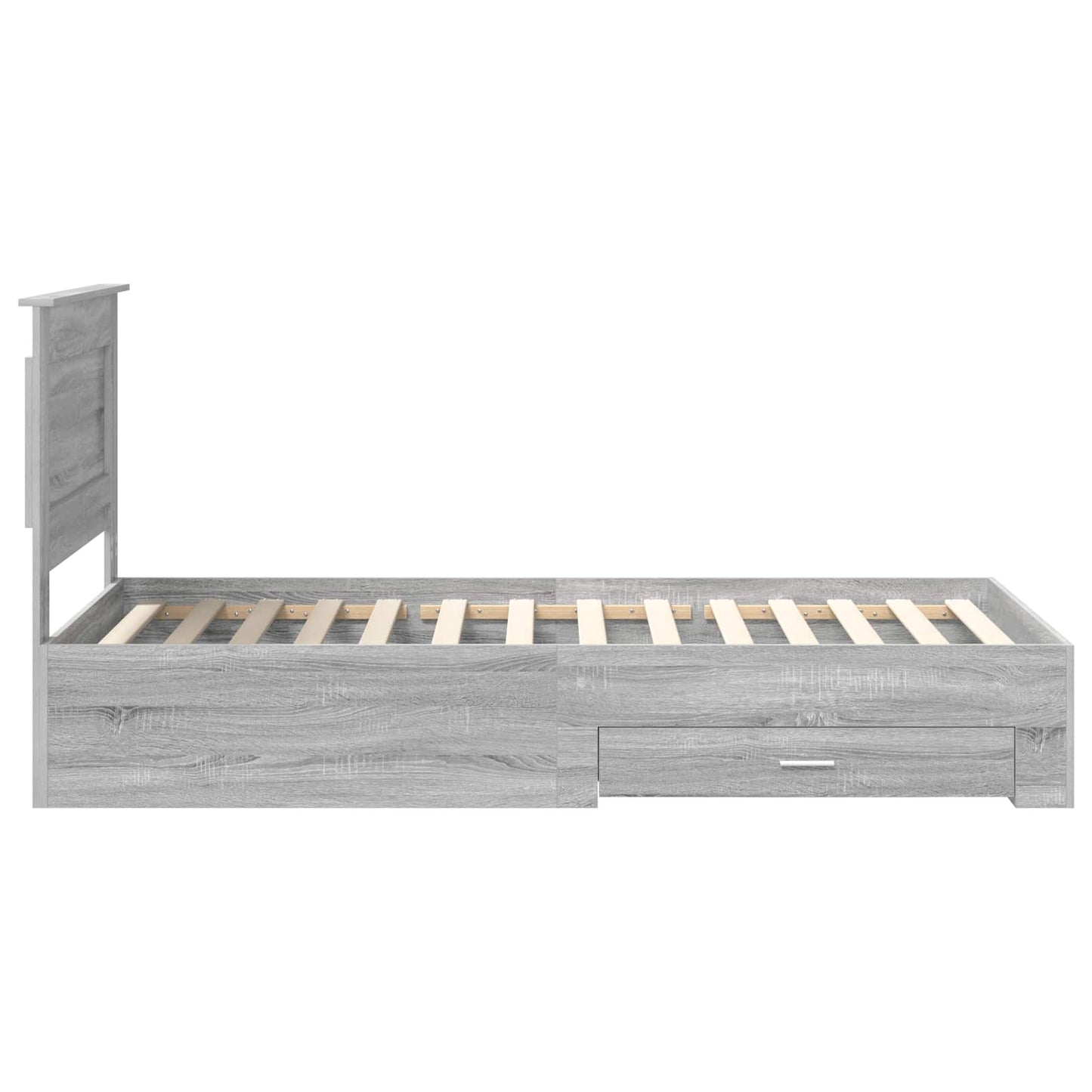 Struttura del letto con cassetto con testiera Legno multistrato | homemem39