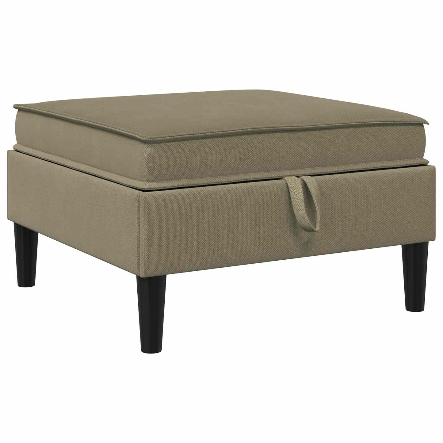 Set di mobili per il soggiorno 4 pcs Cachi Tessuto | homemem39